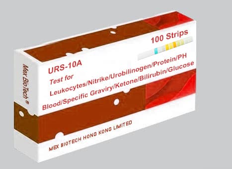 One Step Accurate Urine Reagent Strips 1_12 parameters